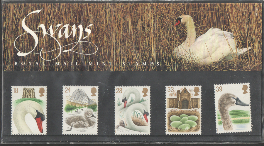 (image for) 1993 Swans Royal Mail Presentation Pack 234 - Click Image to Close